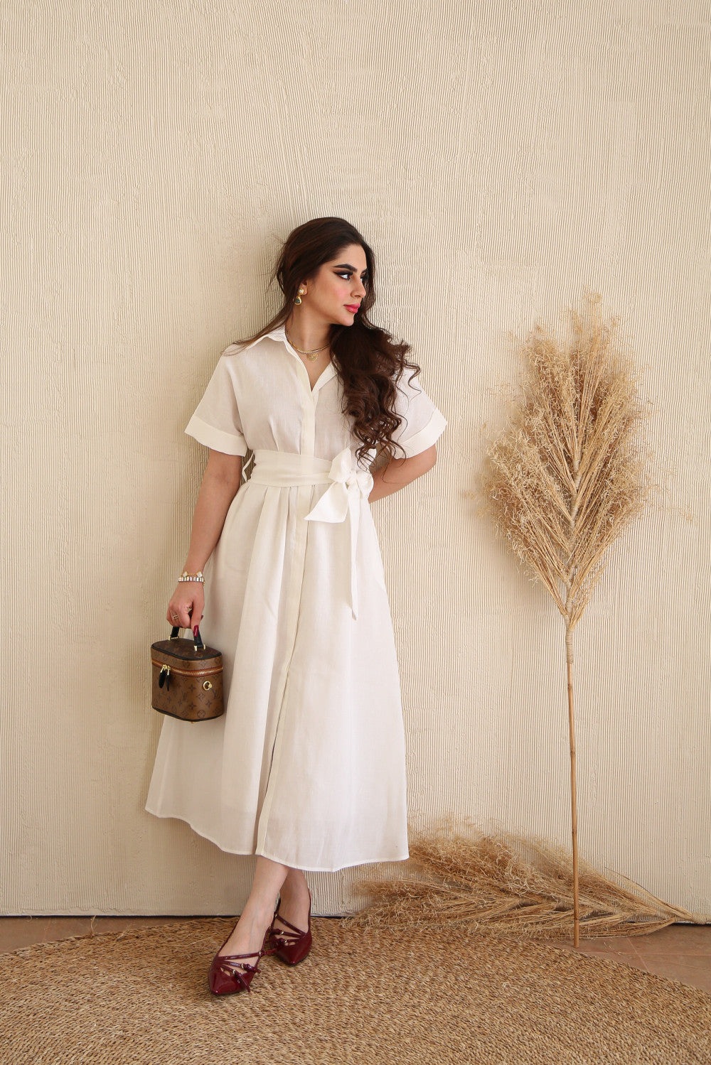 Linen Maxi Dress