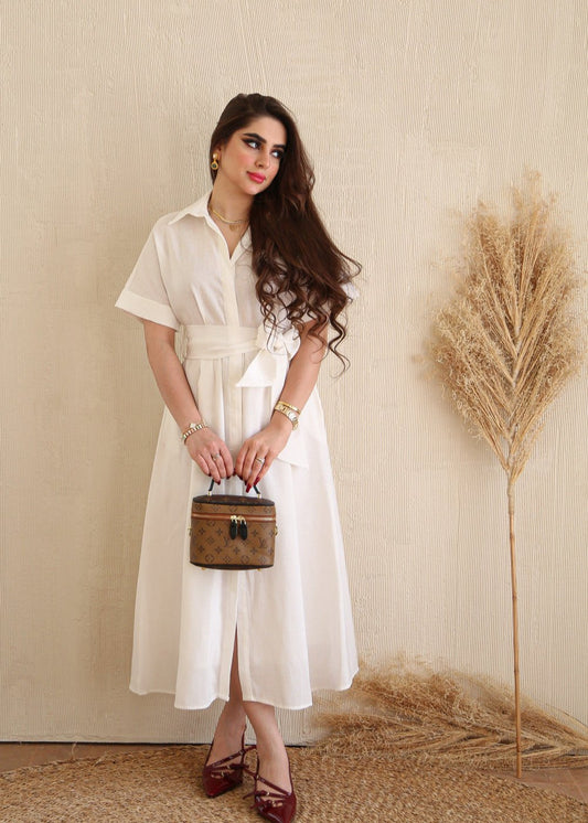 Linen Maxi Dress